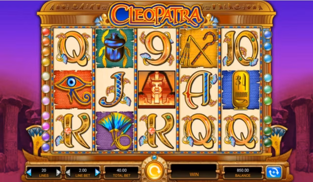 Cleopatra arcade screenshot 3